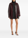 Courreges Coats Bordeaux
