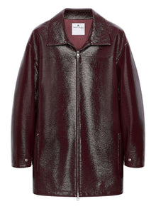  Courreges Coats Bordeaux