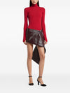 Courreges Skirts Bordeaux