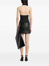 Courreges Vinyl mini skirt