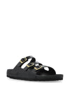 Birkenstock Florida Fresh Natural Leather Patent Sandals