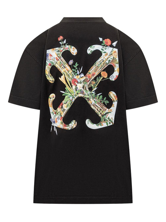 Off White T-shirts and Polos Black