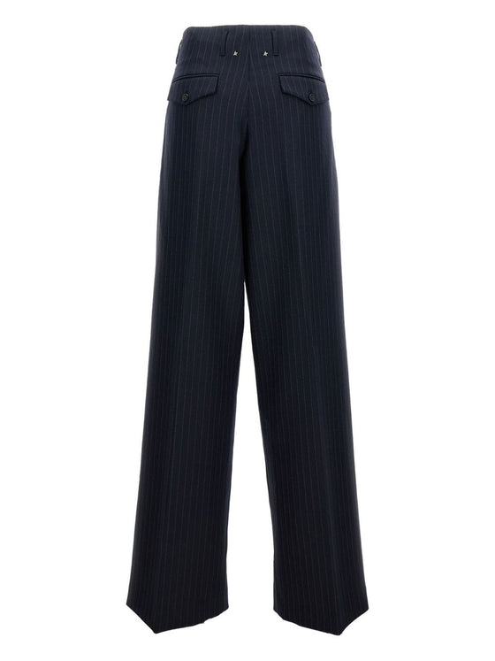 Golden Goose Trousers Blue