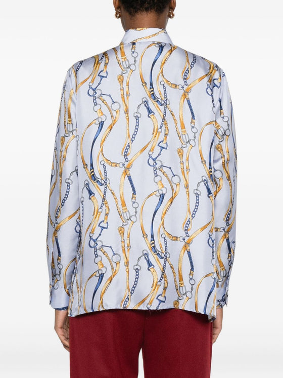 ARCHIVIO '67 Shirts Clear Blue