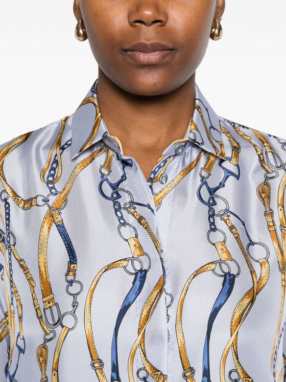 ARCHIVIO '67 Shirts Clear Blue