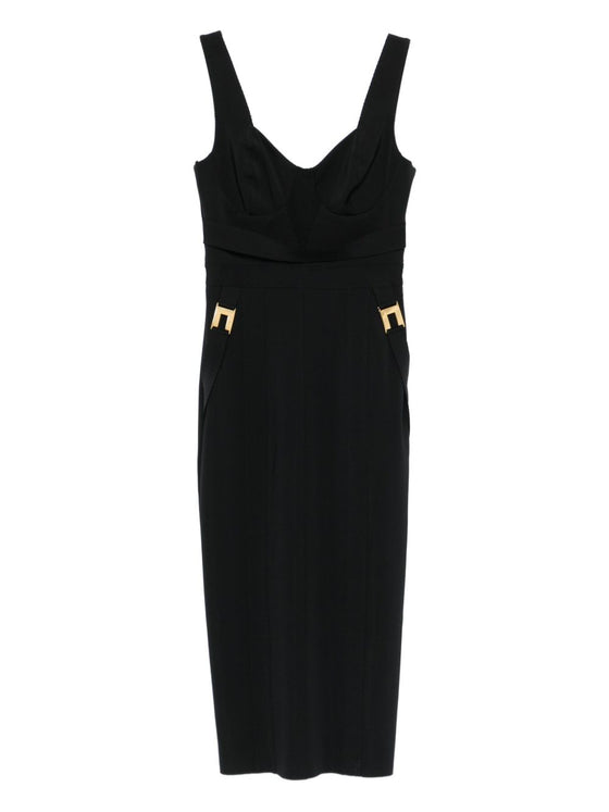 Elisabetta Franchi Dresses Black