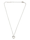 Ferragamo Gancini necklace with crystals