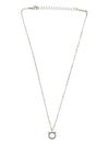 Ferragamo Gancini necklace with crystals