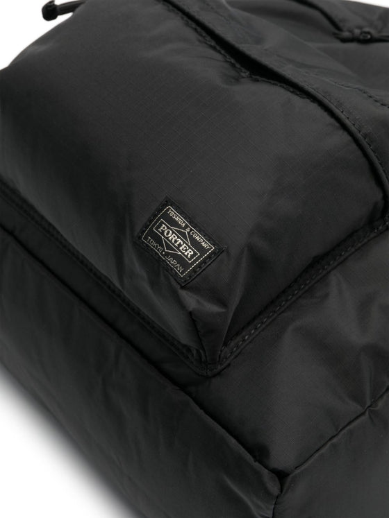 Porter Logo-patch ripstop backpack
