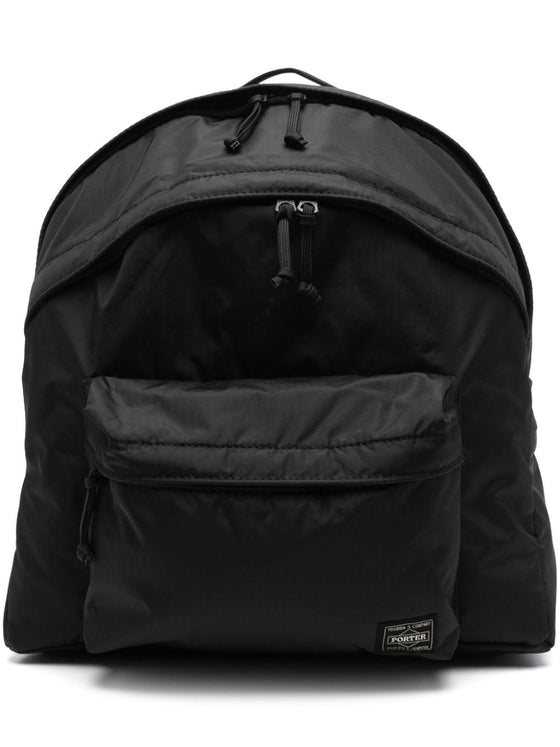 Porter Logo-patch ripstop backpack