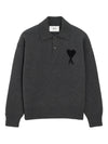 Ami Paris T-shirts and Polos Grey