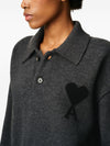 Ami Paris T-shirts and Polos Grey