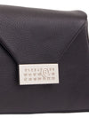 MM6 Maison Margiela Numeric leather clutch