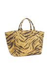 Ganni Tiger-print tote bag