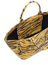 Ganni Tiger-print tote bag
