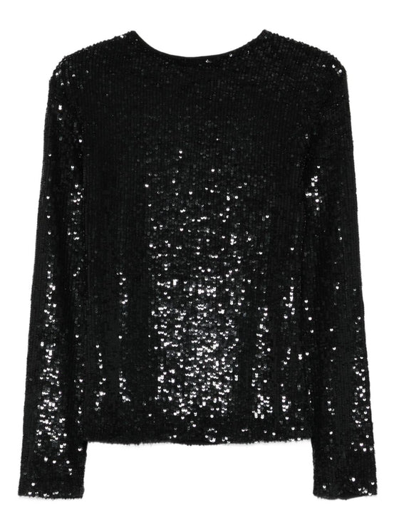Parosh Top Black