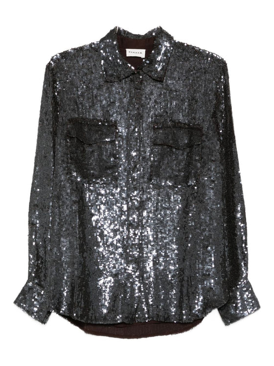 Parosh Shirts Brown
