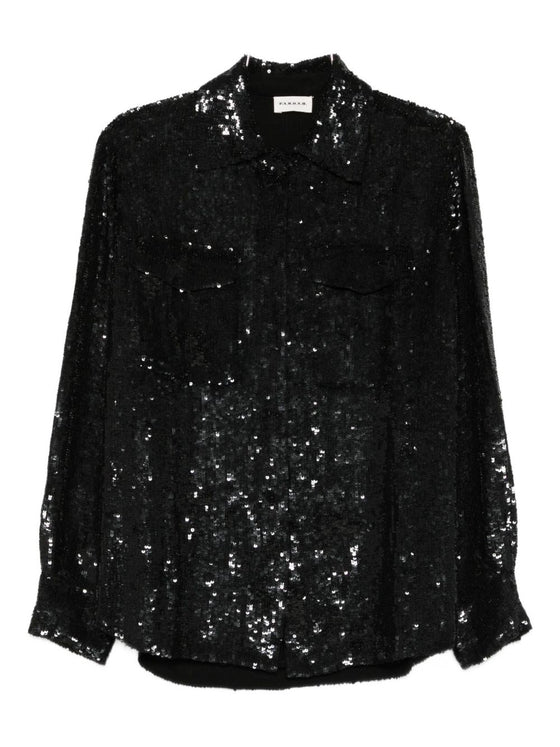 Parosh Shirts Black