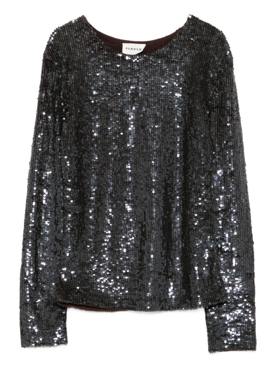Parosh Top Brown