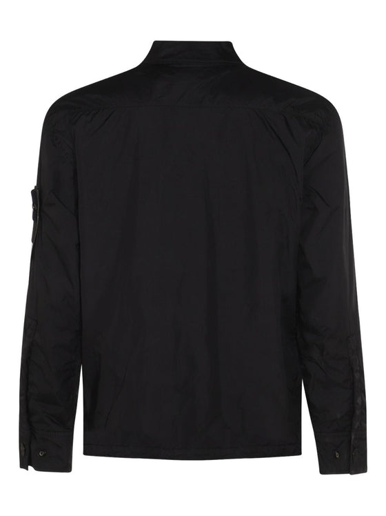 Stone Island Coats Black
