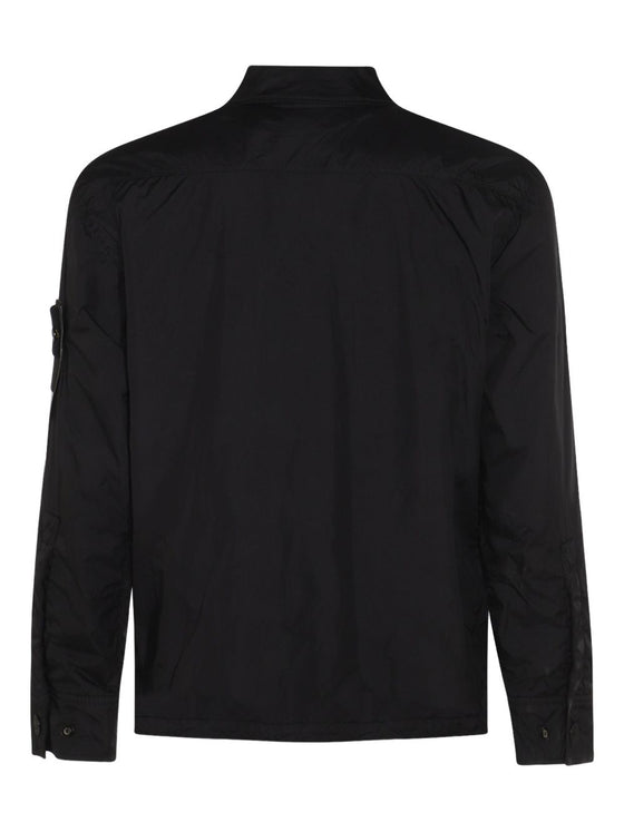 Stone Island Coats Black