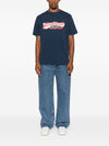 Autry X Maison Kitsune Logo cotton t-shirt