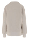 Autry X Maison Kitsune Logo cotton sweatshirt