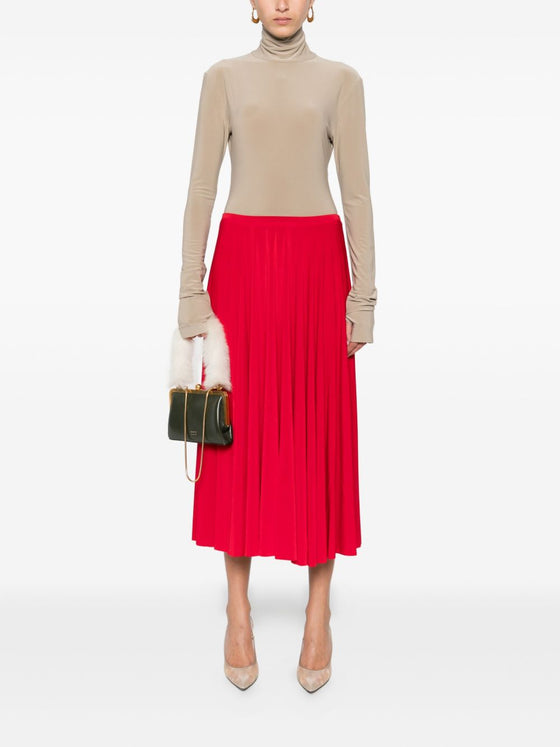 Norma Kamali Skirts Red
