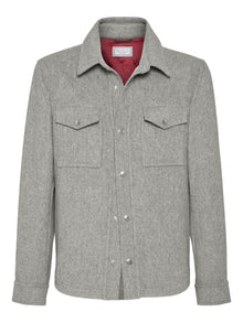  Brunello Cucinelli Shirt-style pocket jacket