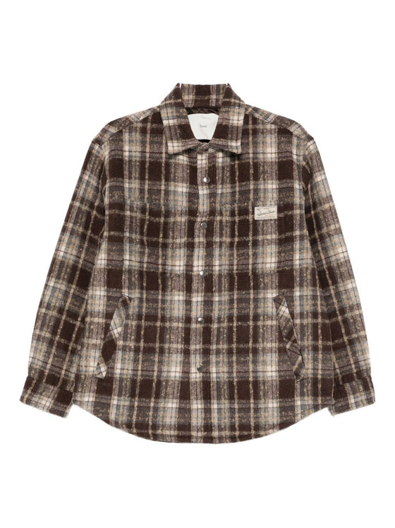 DUNST Shirts Brown