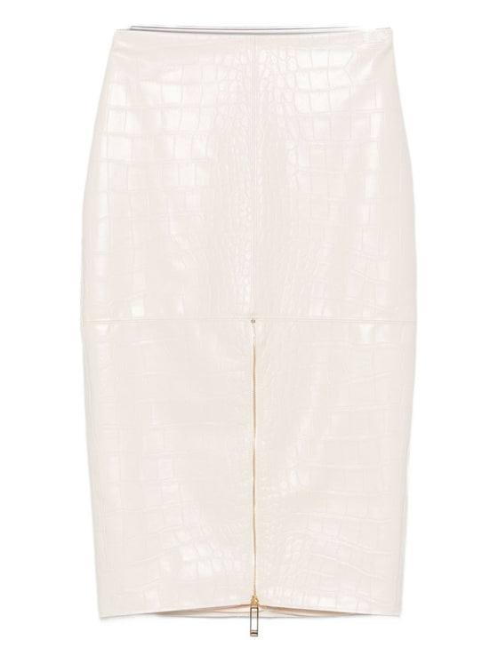 Elisabetta Franchi Skirts White