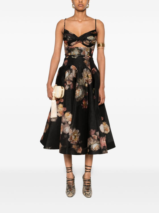 Zimmermann Hypnotic Twist midi dress