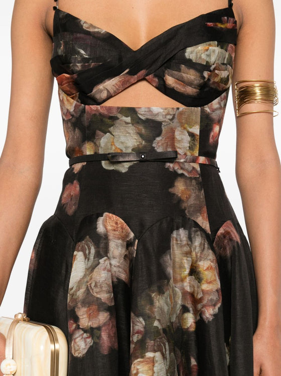 Zimmermann Hypnotic Twist midi dress