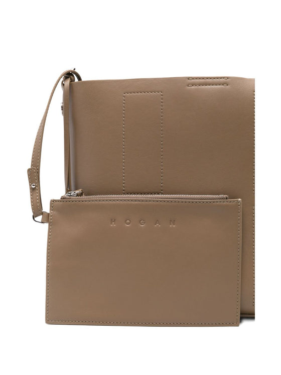 Hogan Pre Hocket small leather hobo bag