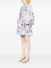 Zimmermann Floral-print linen mini dress