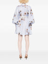 Zimmermann Floral-print linen mini dress