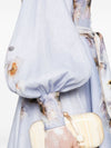Zimmermann Floral-print linen mini dress