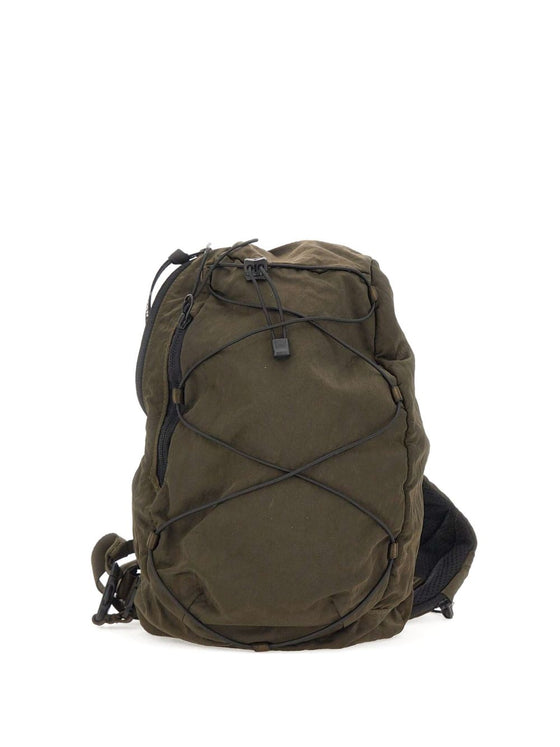 C.P. Company Lens-detail drawstring backpack