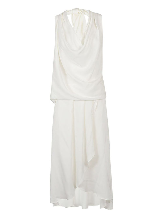 SILK95FIVE Dresses White