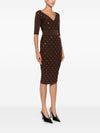 Elisabetta Franchi Dresses Bordeaux