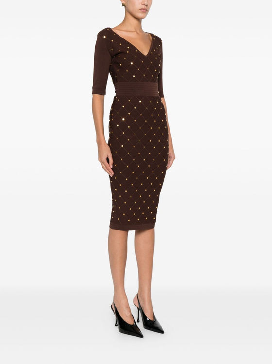 Elisabetta Franchi Dresses Bordeaux