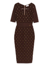 Elisabetta Franchi Dresses Bordeaux