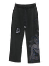 Off White Trousers Black