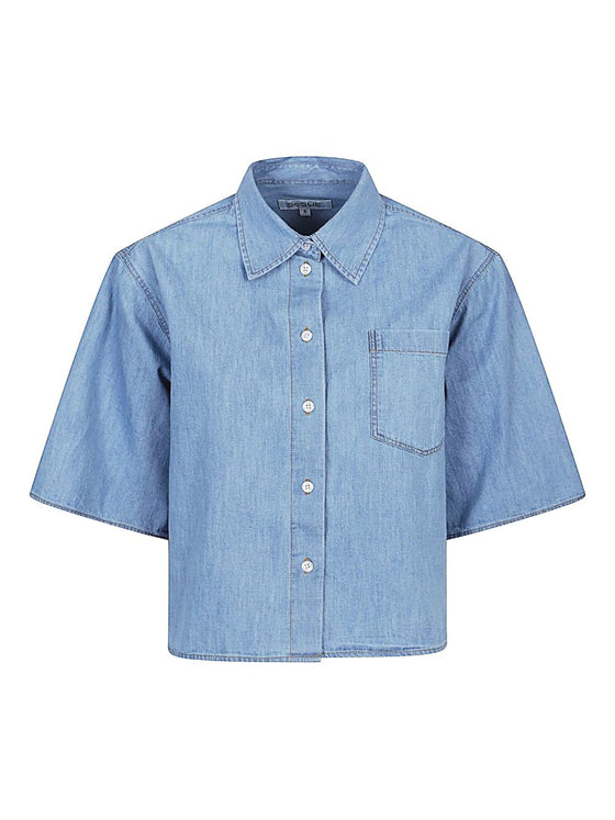 SOSUE Shirts Clear Blue