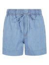 Sosue Denim cotton shorts
