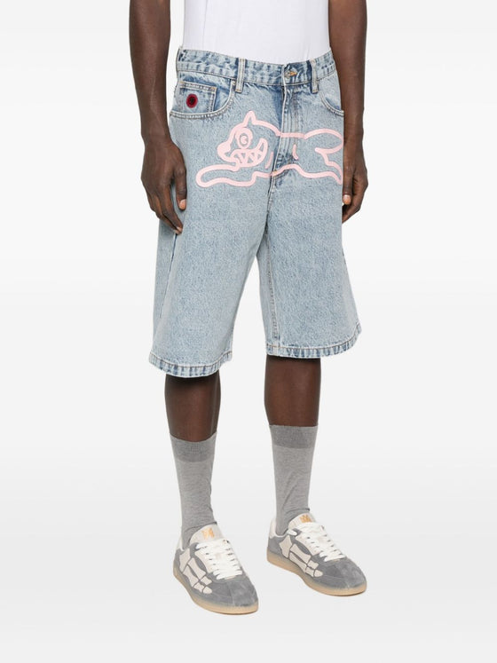 ICECREAM Shorts Clear Blue