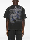 Off White T-shirts and Polos Black