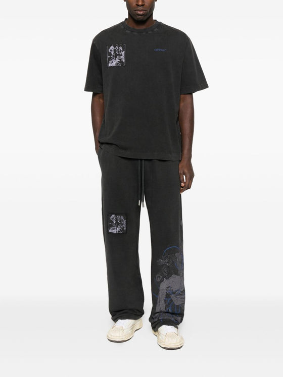 Off White T-shirts and Polos Black
