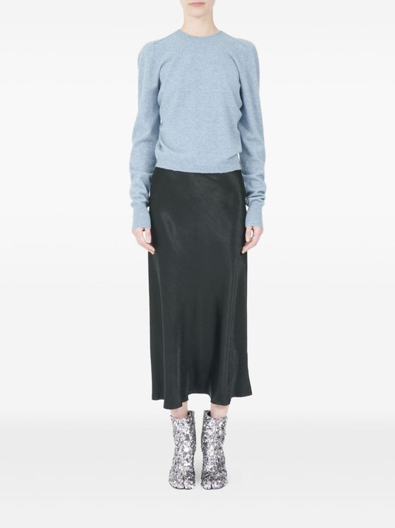 Maison Margiela Puff-sleeve wool jumper