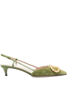  Valentino Garavani With Heel Green